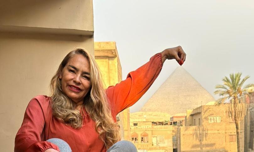 Kafret el-Gabal Best Four Pyramids View מראה חיצוני תמונה